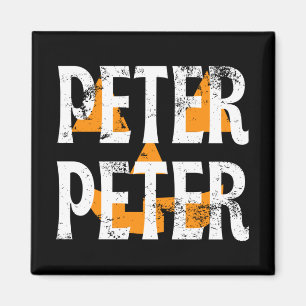 Peter Peter Fall Season Pumpkin Magnet