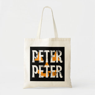 Peter Peter Fall Season Pumpkin Tote Bag