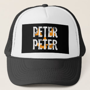 Peter Peter Fall Season Pumpkin Trucker Hat