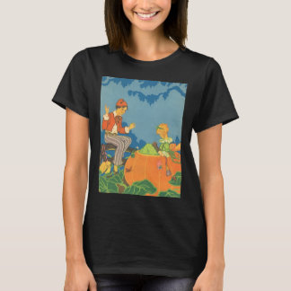 Peter Peter Pumpkin Eater, Vintage Nursery Rhyme T-Shirt