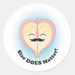 Peter Prostate "Size DOES Matter!" Stickers