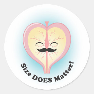 Peter Prostate "Size DOES Matter!" Stickers