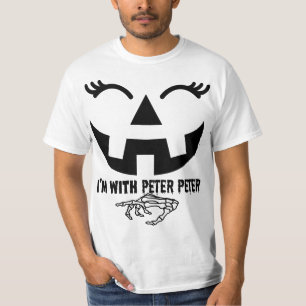 Peter Pumpkin Eater Wife Halloween Couple Costume  T-Shirt