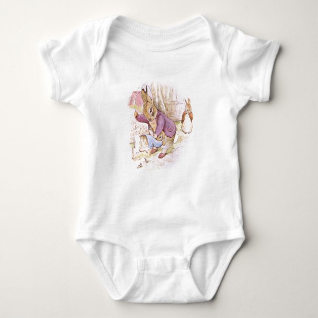 Peter Rabbit 9   Baby Bodysuit (Front)