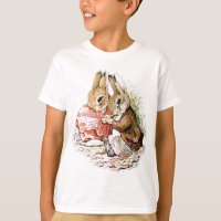 Peter Rabbit and Benjamin Bunny plan their raid