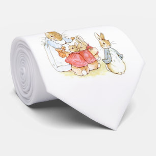 Peter Rabbit and his Sisters (by Beatrix Potter) Tie