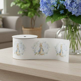 Peter Rabbit Baby Boy  Grosgrain Ribbon