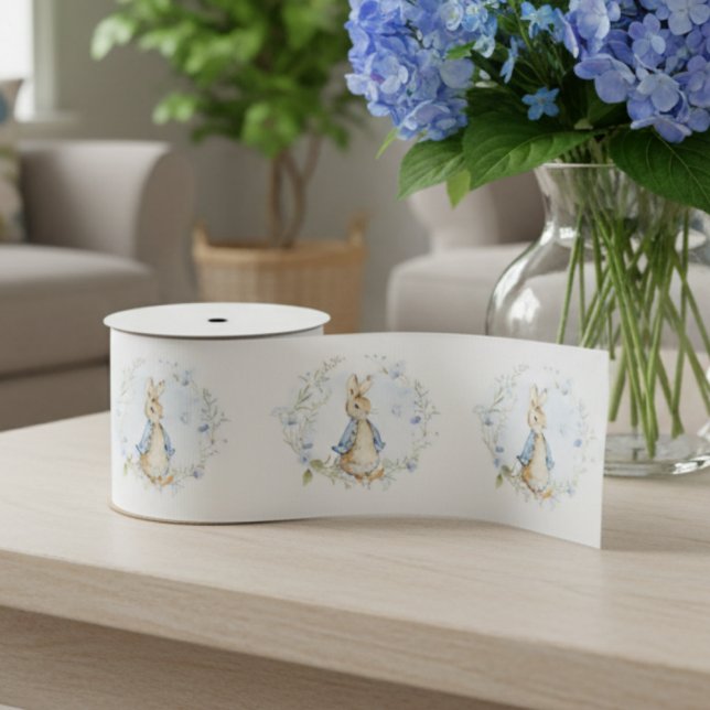 Peter Rabbit Baby Boy  Grosgrain Ribbon (Creator Uploaded)