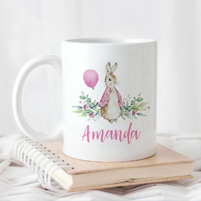 Peter Rabbit Baby Name Coffee Mug (Creator Uploaded)