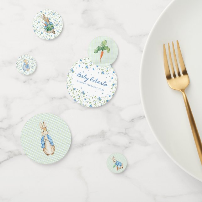 Peter Rabbit Baby Shower Confetti (Group)