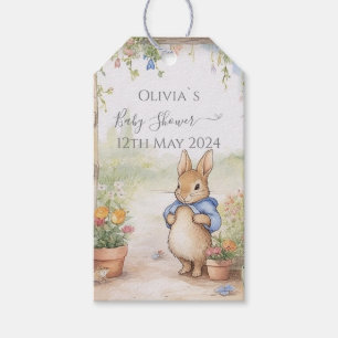 Peter Rabbit Baby Shower Gift Tags