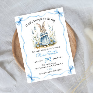 Peter Rabbit Baby Shower Invitation