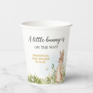 Peter Rabbit Baby Shower Paper Cups