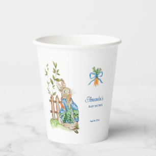 Peter Rabbit Baby Shower Paper Cups