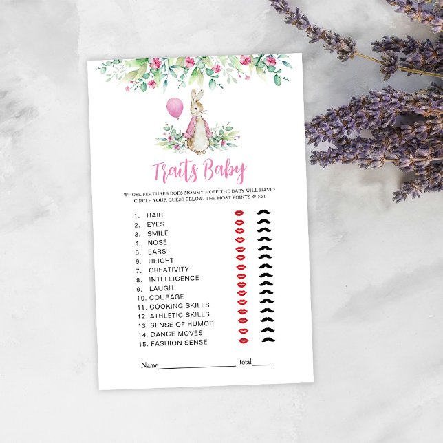 Peter Rabbit Baby Traits Game (Creator Uploaded)