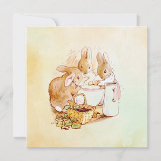 Peter Rabbit Beatrix Potter  Card