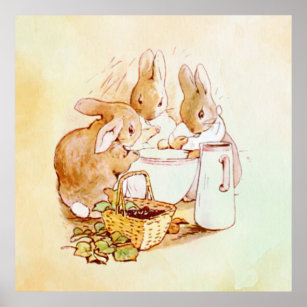 Peter Rabbit Beatrix Potter Poster