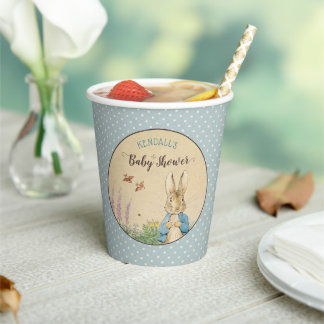 Peter Rabbit | Boy Baby Shower Paper Cups