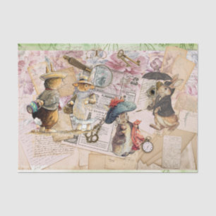 peter rabbit composition  tissue paper