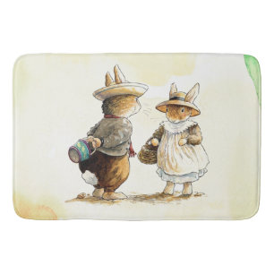 Peter Rabbit (couple)  Bath Mat