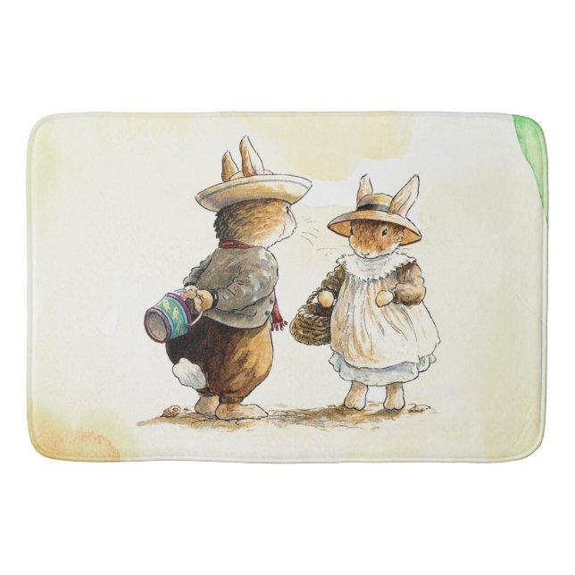 Peter Rabbit (couple)  Bath Mat (Front)