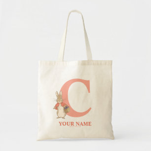 Peter Rabbit   Custom Flopsy - Letter C Tote Bag