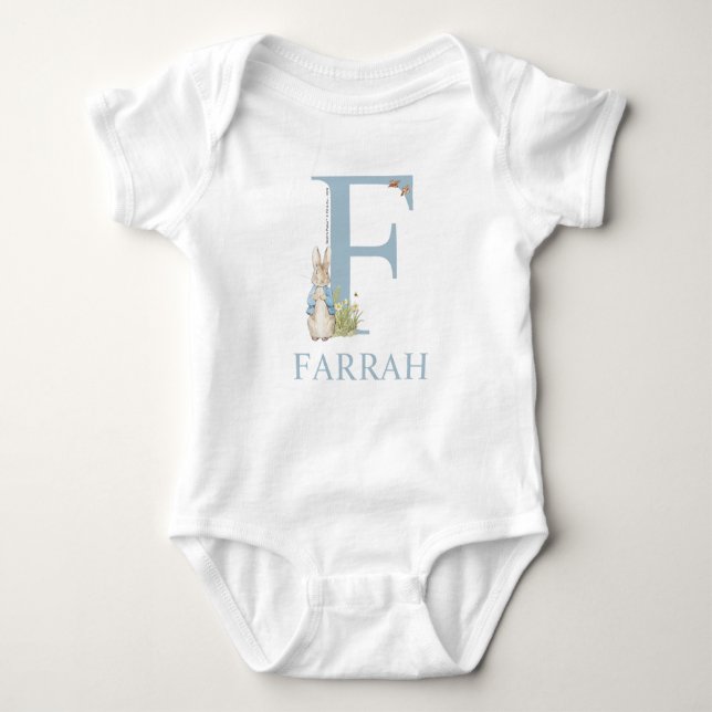 Peter Rabbit | F is for Baby Bodysuit (Front)