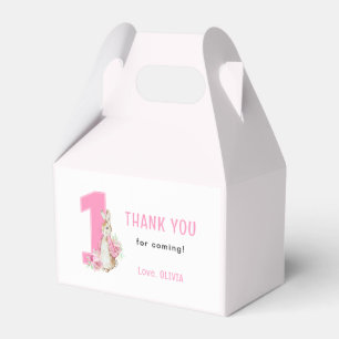 Peter Rabbit   First Birthday Thank you Favour Box