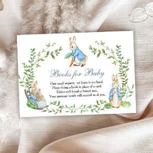 Peter Rabbit Garden Books For Baby RSVP Card