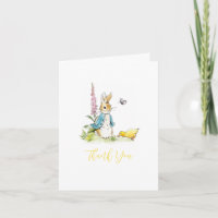 Peter Rabbit gender neutral Baby shower folded
