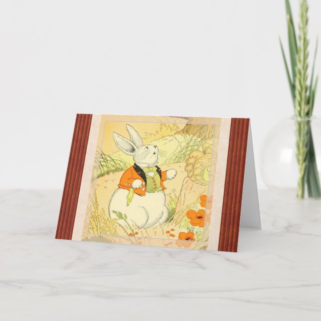 Peter Rabbit Greeting Card (Front)