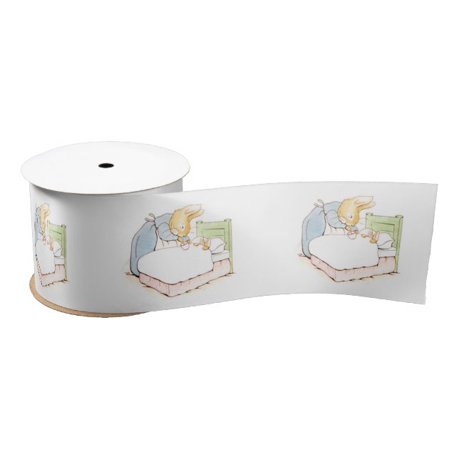 Peter Rabbit in Bed (Being Fed by his Mother) Satin Ribbon (Spool)