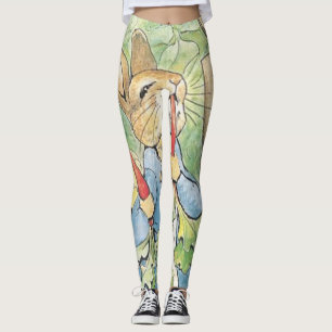 Peter Rabbit In The Garden - Beatrix Potter Leggings