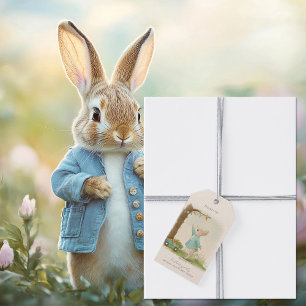 Peter Rabbit Kids Birthday&Game Gift Tags