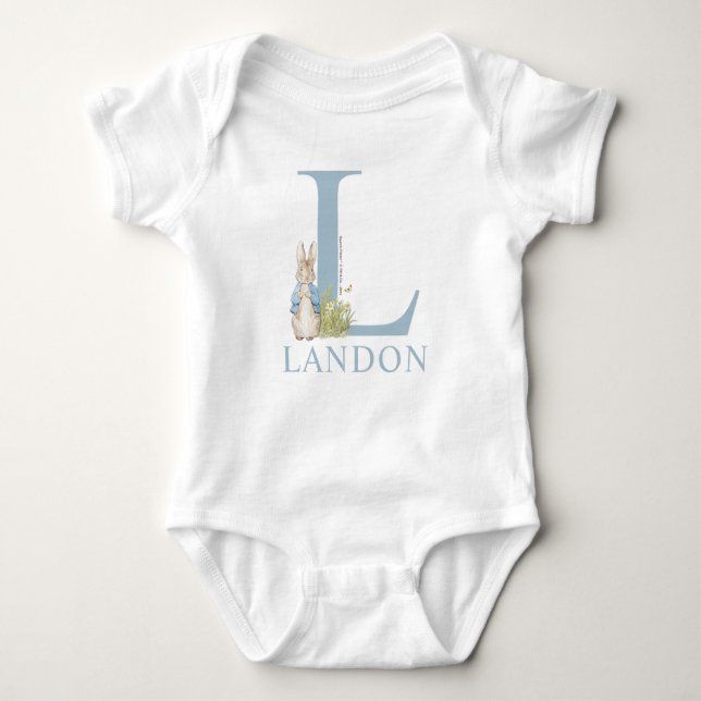 Peter Rabbit | L is for Baby Bodysuit (Front)