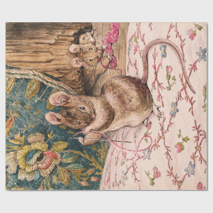 Peter Rabbit (mice threading needle) Tissue Paper