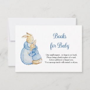 Peter Rabbit Mommy Books For Baby RSVP Card