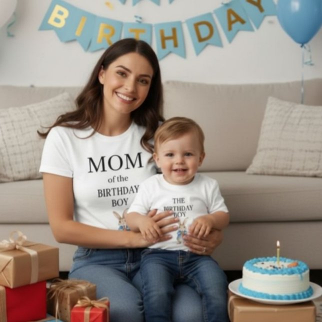 Peter Rabbit Mum of the Birthday Boy Party Family  T-Shirt (Creator Uploaded)