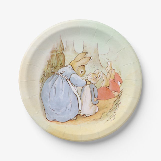 Peter Rabbit (mum)  Paper Plate (Front)