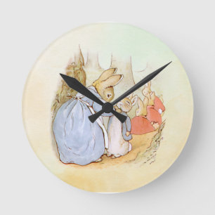 Peter Rabbit (mum)   Round Clock