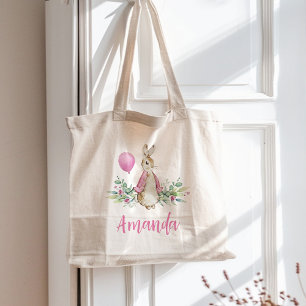 Peter Rabbit Pink Tote Bag