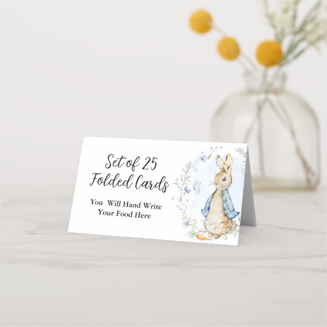 Peter Rabbit Place Cards (Front)