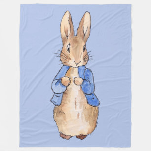 Peter Rabbit Poster Fleece Blanket