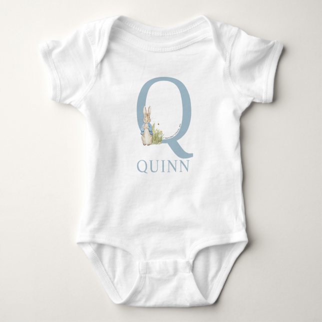 Peter Rabbit | Q is for Baby Bodysuit (Front)