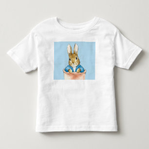 Peter Rabbit Sitting in Plant Pot Toddler T-Shirt