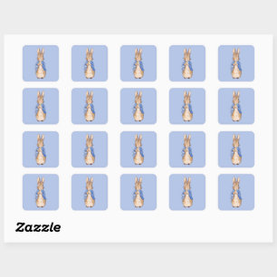 Peter Rabbit Square Sticker