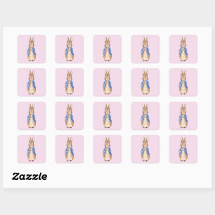 Peter Rabbit Square Sticker