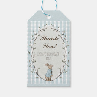 Peter Rabbit Theme Gift Tag