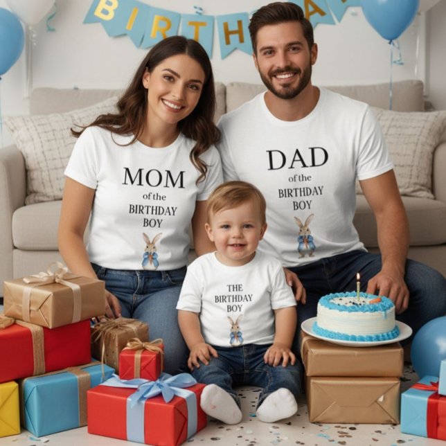 Peter Rabbit Toddler Party Birthday Boy  Baby T-Shirt (Creator Uploaded)