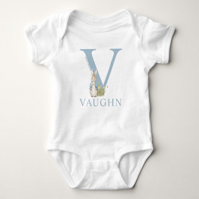Peter Rabbit | V is for Baby Bodysuit (Front)
